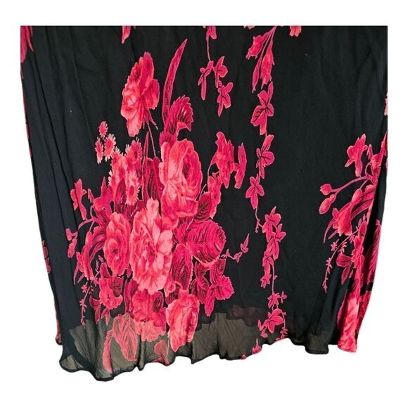 TEMPTATIONS Floral Fringe Skirt Set - Size Large - Picture 9 of 10